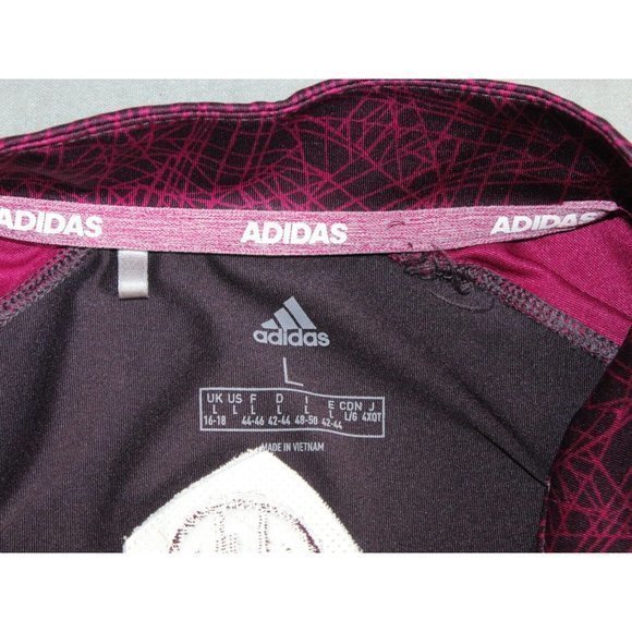 Adidas Half Zip Knit S/S Jacket FT3027 Womens Size Lrg Texas A & M and SEC Logos - Picture 6 of 6